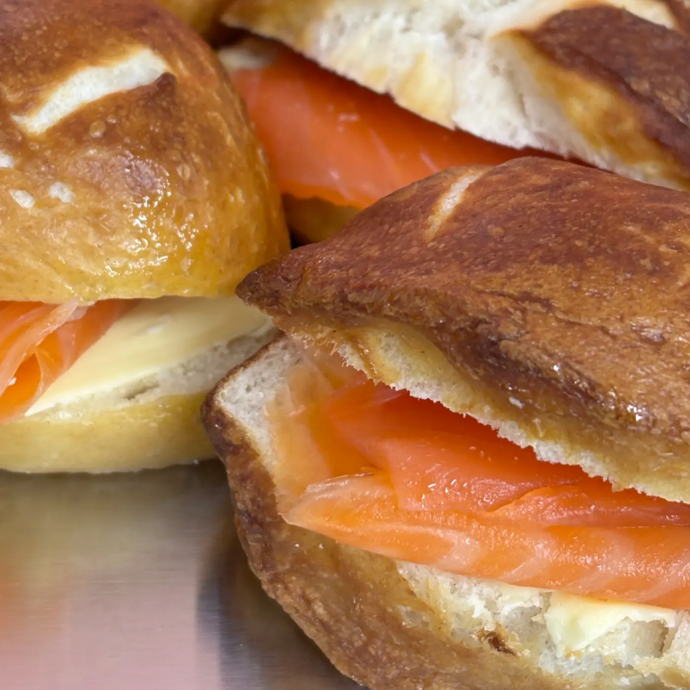 mauricette à la truite fumée